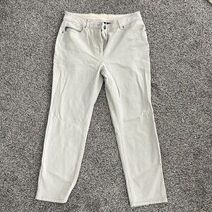 Chico's Light Gray Skinny Jeans